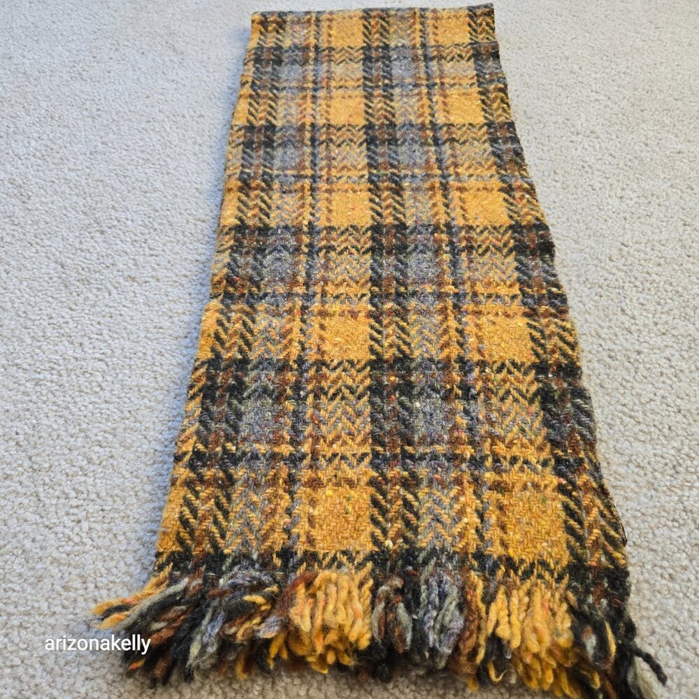 Karen Zambox Wool Tweed Plaid Vintage Culture - Picture 2 of 14
